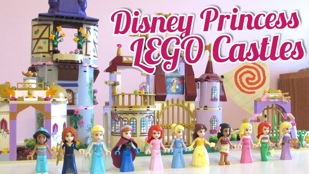 Lego 4x Princesse minifigur burgfrau Princess legofigur personnage castle Nouveau cas515 