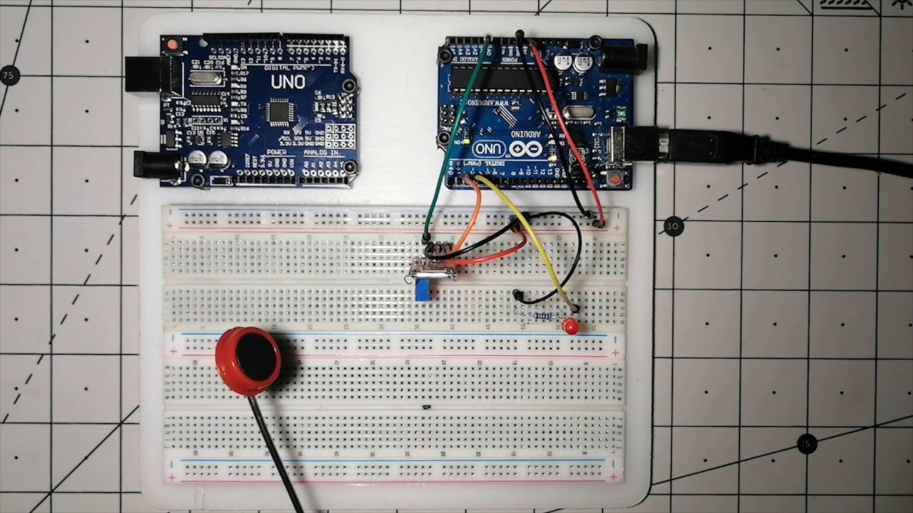 Détection magnétique (commutateur à lames) avec module KY-025 (code basique) avec un Arduino