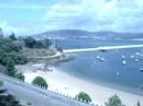 Puerto de Baiona desde el parador