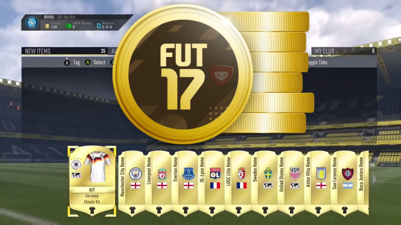 EASY METHOD TO GET COINS IN FIFA 17 ULTIMATE TEAM!!!