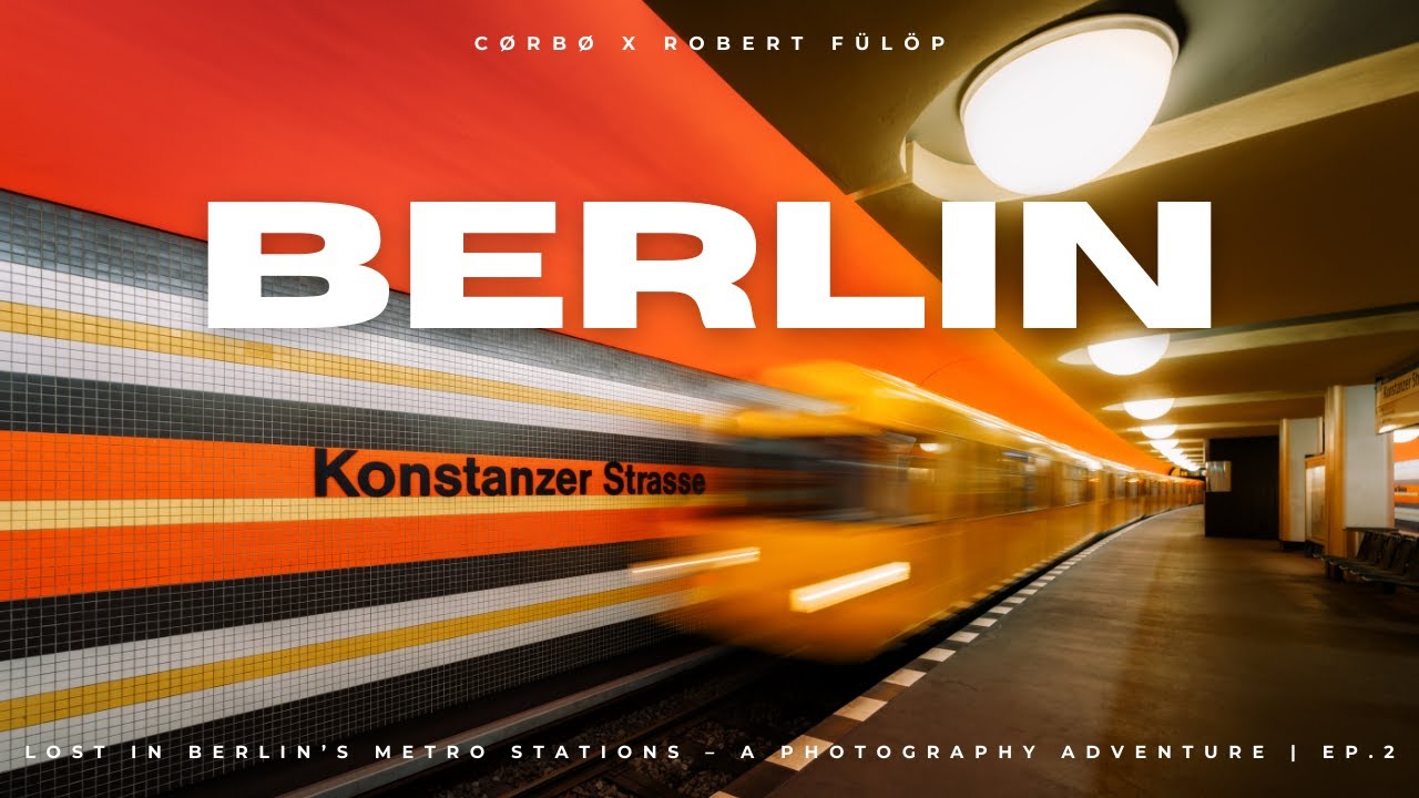 Lost in Berlin’s Metro Stations – A Photography Adventure | Ep.2 | BERLIN