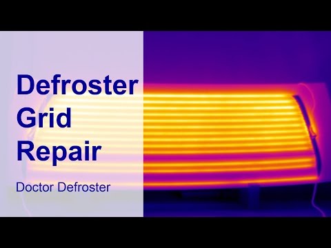 Doctor Defroster, Repair Rear Window Defroster Grids