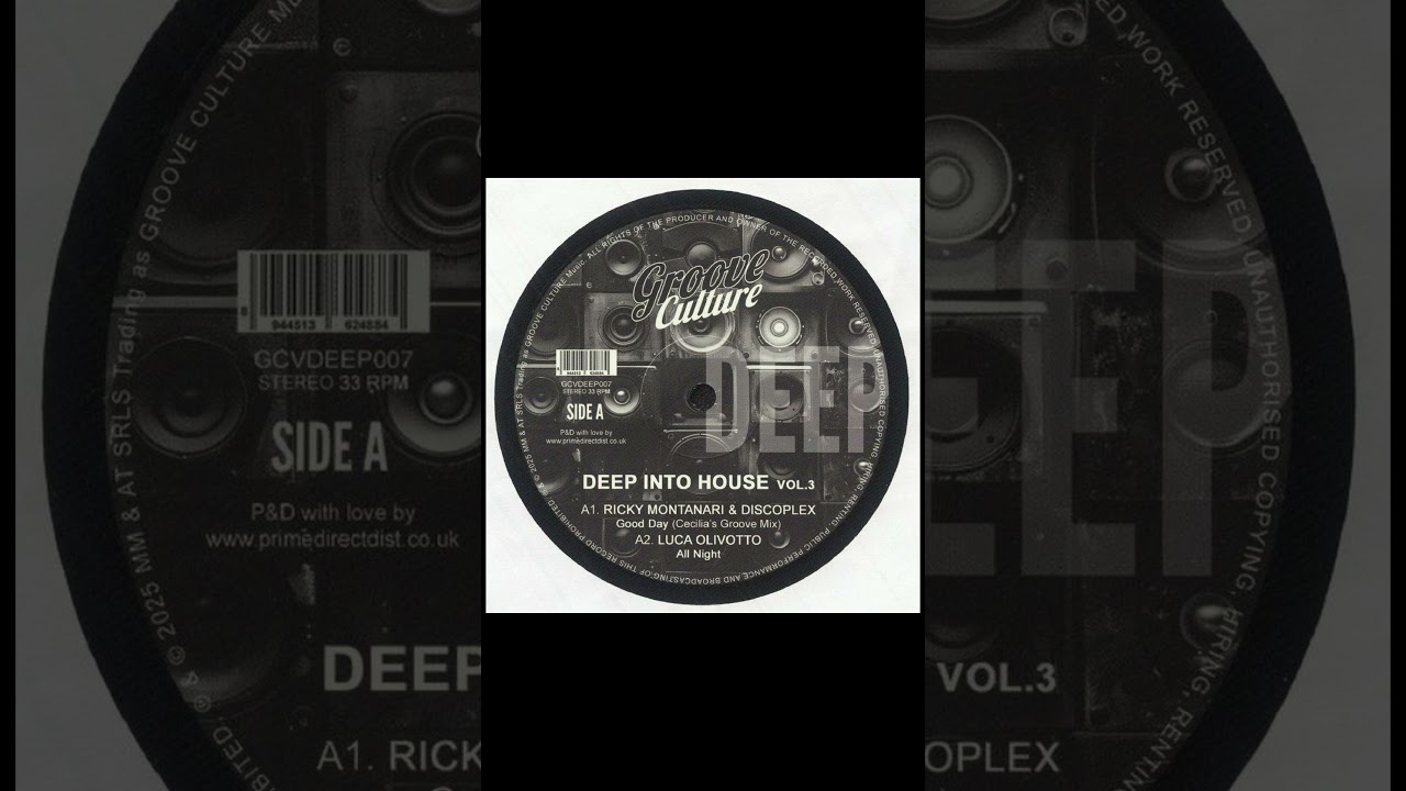 Ricky Montanari & Discoplex – Good Day (Cecilia Groove Mix) (Groove Culture Deep Records, 2025) Deep