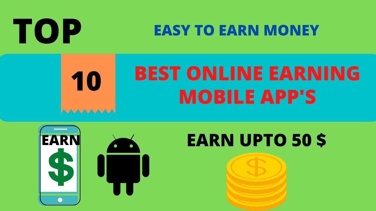 Top 10 online earning apps for free best way for earn money YouTube