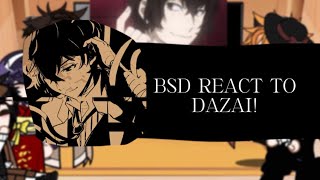 Bsd react to dazai |||bsd\\ 