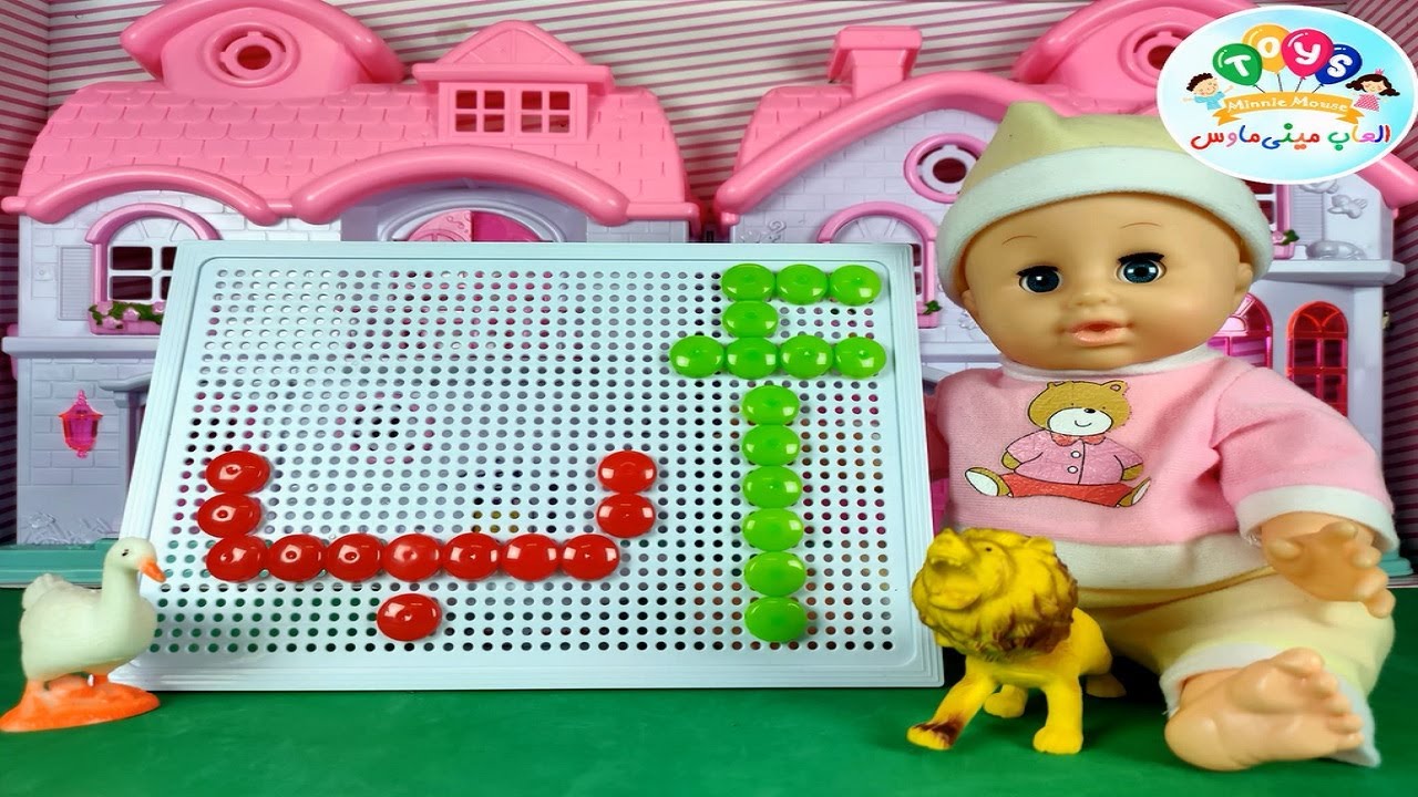 تعليم الحروف العربيه للاطفال بشكل صحيح -العاب سندباد-العاب سيمبا- عائله عمر- كيف تنطق الحروف العربيه