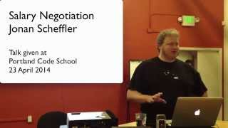 Salary Negotiation with Jonan Scheffler
