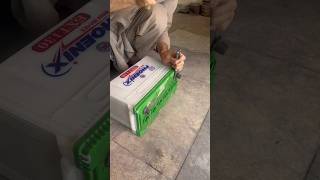 Battery repairing full process #battery #restoration