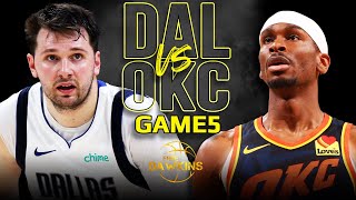 Dallas Mavericks Vs Okc Thunder Game 5 Full Highlights 2024 Wcsf Freedawkins