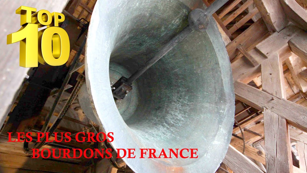 🔔 Le top 10 des plus grosses cloches de France