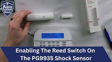 Quick Guide: Enable Reed Switch on PG9935 Shock Sensor