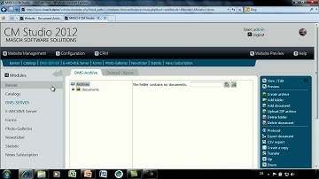 CM Studio .DMS-SERVER - Part 2 - User Interface Basics