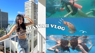 vlog65 一起去夏威夷玩吧🏝🌺｜浮潛看海龜、瘋狂吃日料、歐胡島攻略！Hawaii VLOG。