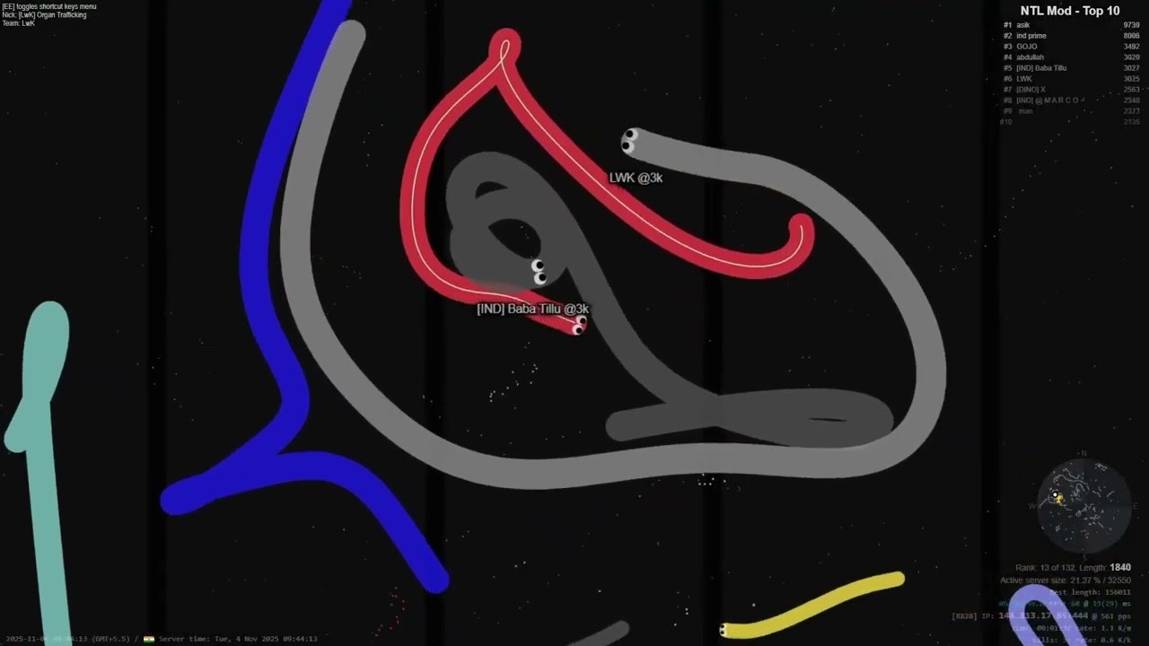 LwK - SLITHER IO TEAM | Organ Trafficking @OT~   Second Highlights Video