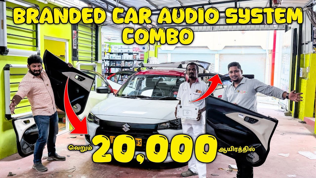 Car premium audio system & Accessories - வெறும் 20,000 முதல் - Car Basic to top audio conversion 