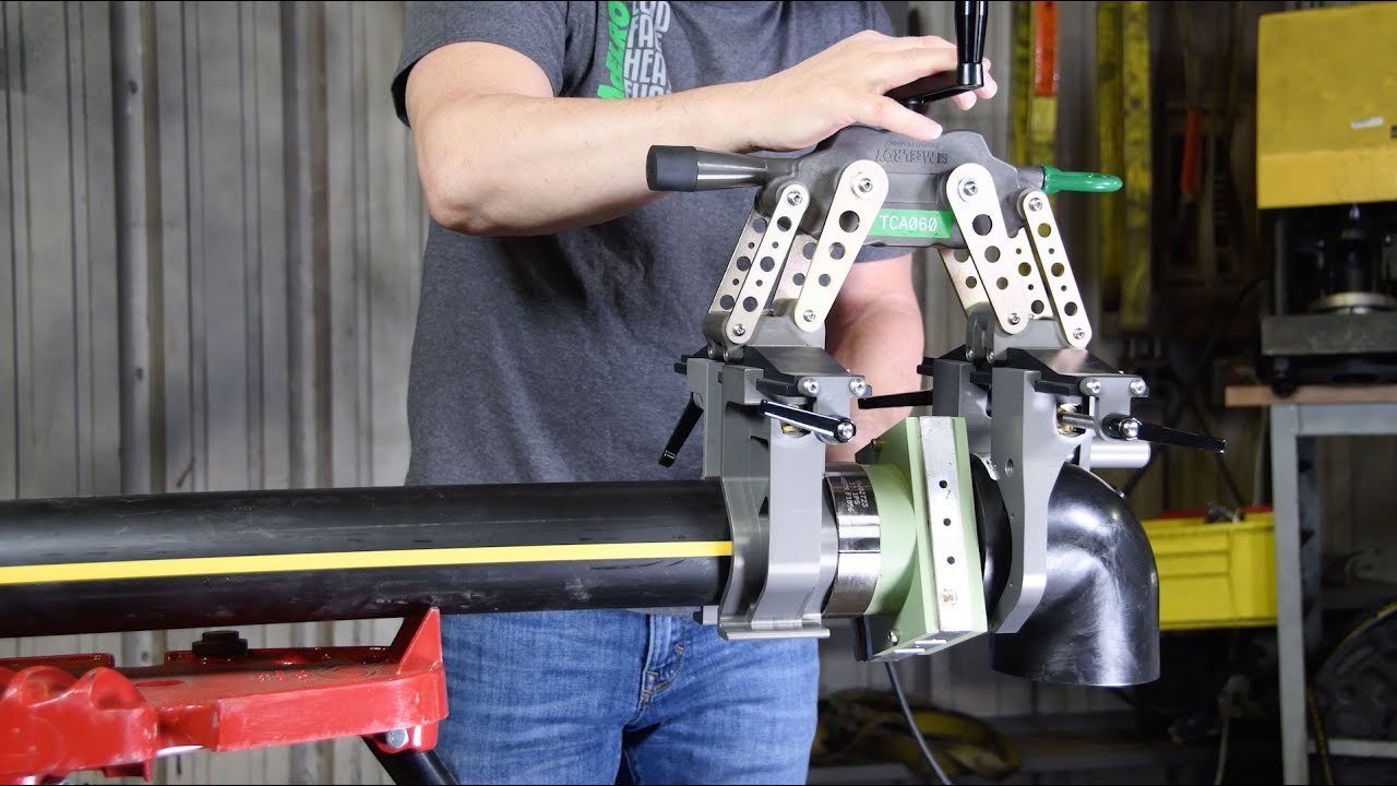 Heating and Fusing HDPE Pipe & Fittings with The Spider™ 125 Series 2