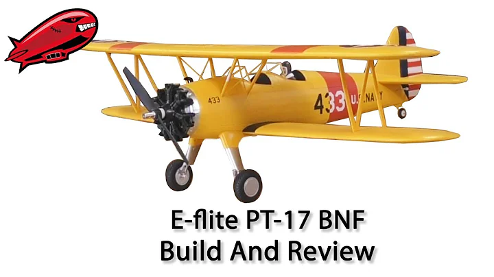 E-flite PT-17 BNF Build and Review