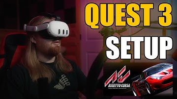 How to setup Quest 3 for Sim Drifting in Assetto Corsa