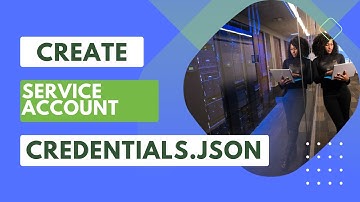 How to create Google Oauth2 Service account credentials.