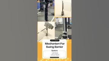 Mechanism For Swing Barrier Gate