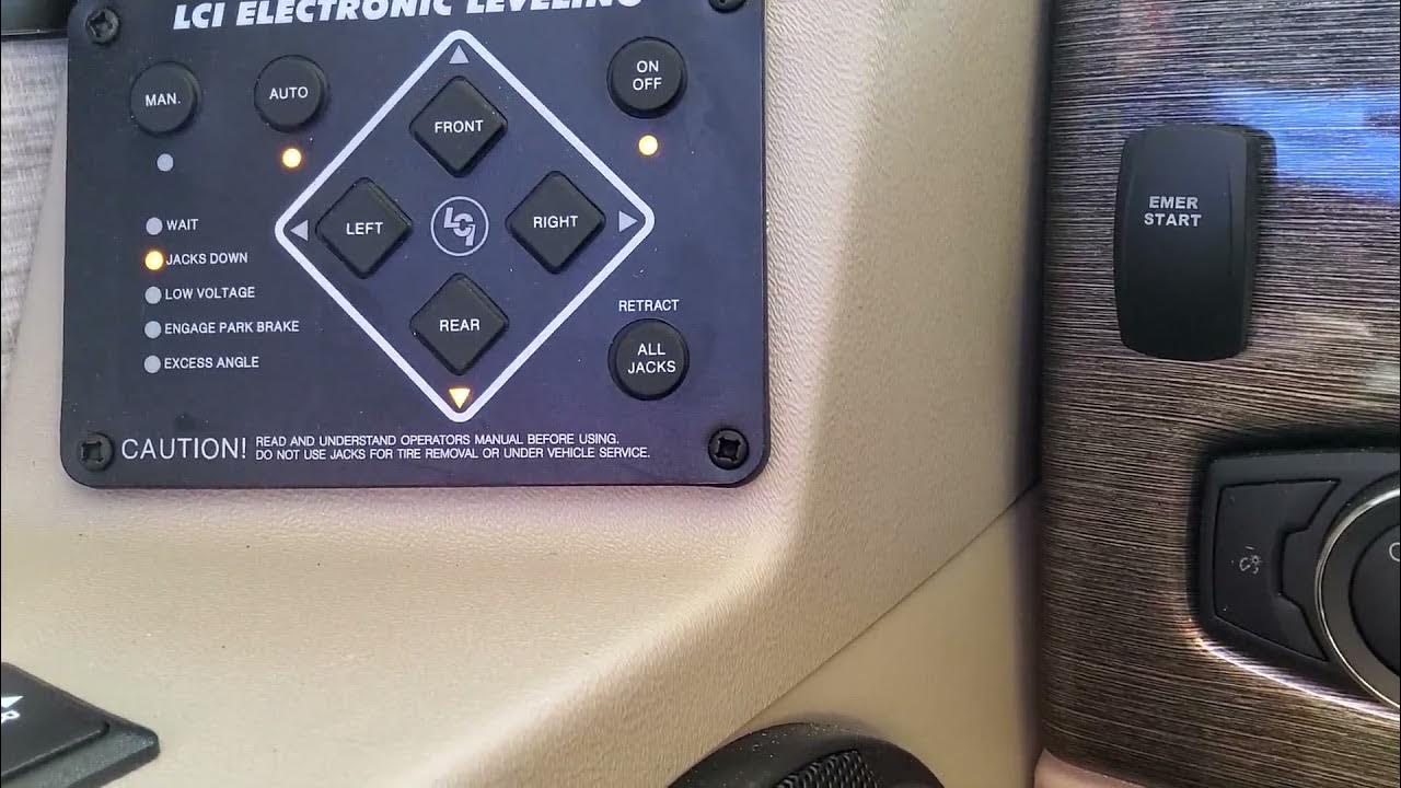 LCI Electronic Leveling Jacks How to YouTube