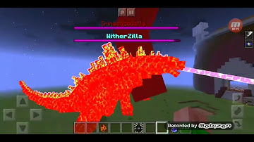 Godzilla Addon(Distant) Vs Titans Addon Final Part - Minecraft Mob Battle