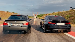 картинка: Дизельная BMW 530D с БОЛЬШОЙ турбиной vs BMW M3 CS, BMW 850 stage2, Cadillac CTS V 6.2 