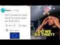 American reacts to How to Be an American Tourist in Europe Without Being Annoying