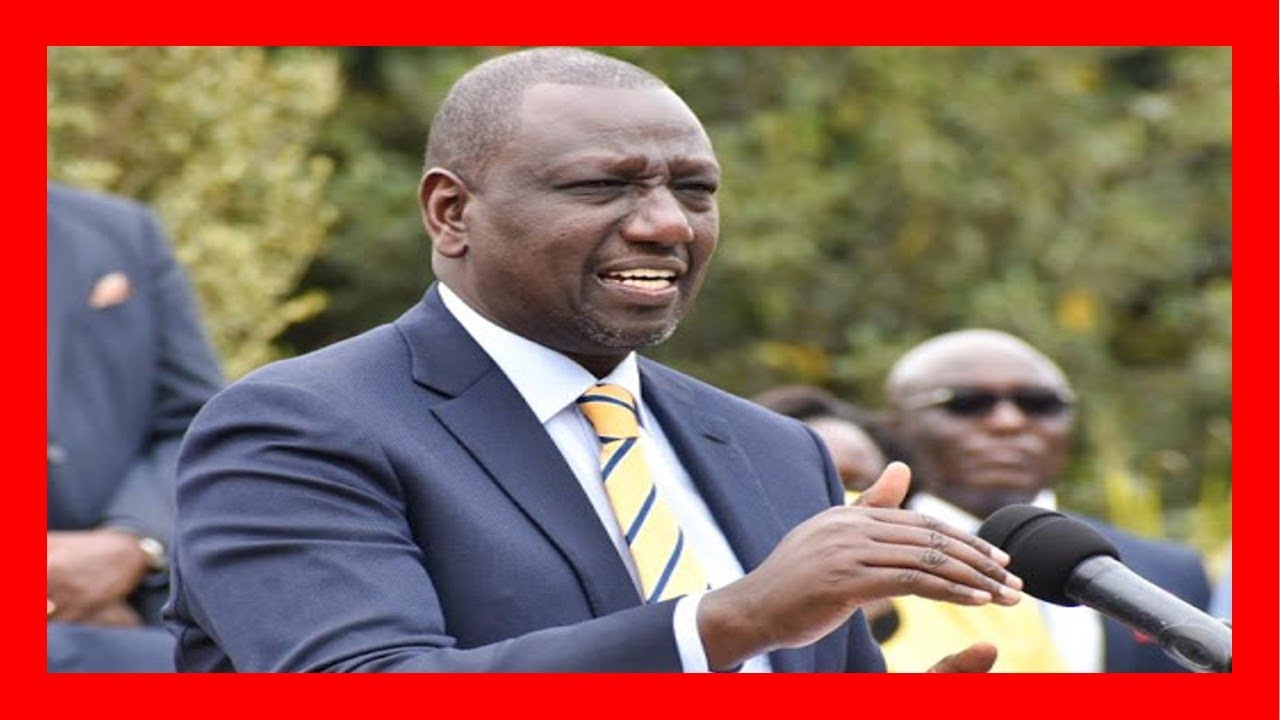 DP Ruto at Mbiriri Full Gospel Churches of Kenya in Kieni, Nyeri YouTube