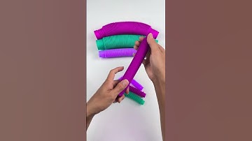 Creating ASMR relaxing Style POP TUBE Sound #diy#satisfyingvideos #relaxing #oddasmr #poptubesounds