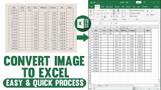 OMG🔥Convert Image to Excel ! Easy & Quick || Excel Hindi Tutorial screenshot 4