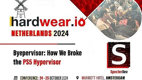 Byepervisor PS5 Hypervisor Talk by SpecterDev This Week & PS4 FPKGs