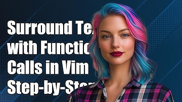 How to Surround Text with Function Calls in Vim: A Step-by-Step Guide