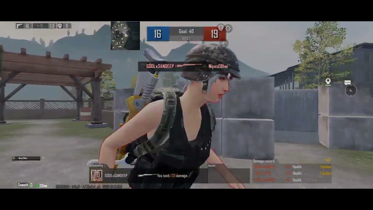 1v3 with random players Niyaz Bhai and 3 random players in M24 - YouTube