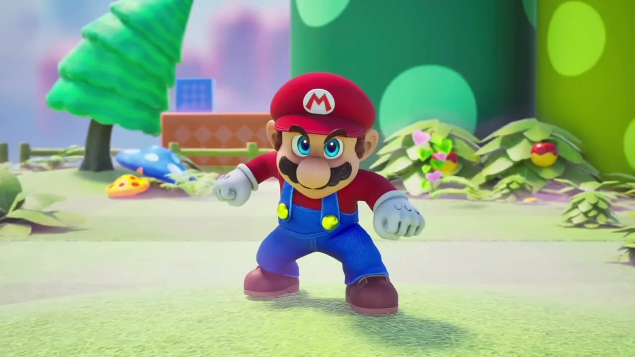 마리오의 멋진 모습 사진 (노래: 러브송)