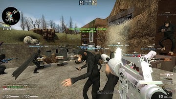 CSGO ZOMBIE ESCAPE ze_prototype_p2 All Stage On Ghostcap