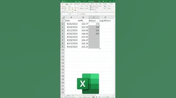Calculating Stock Returns with Excel!