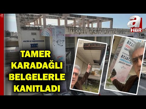 Muhittin Böcek kültür merkezini kaderine terk etti! Tamer Karadağlı: Belediye bunu görmüyor mu?