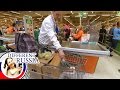 Russia: May 1st - Barbecue Season Official Opening. Food Prices in a Big Supermarket