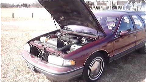 Walk around video of my new 1992 Oldsmobile Custom Cruiser wagon