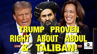 STUNNING Video Of Media Lying About Trump Meeting With Abdul & Taliban!  w/ Drea de Matteo thumbnail