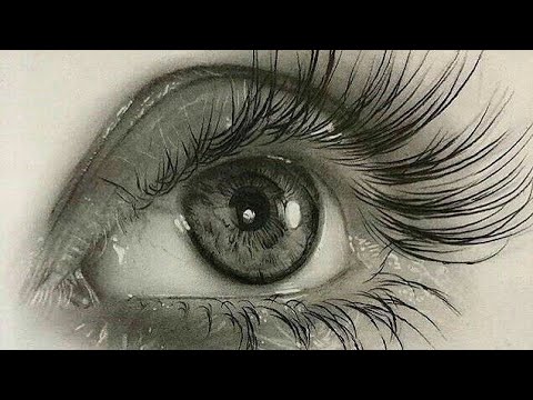 Ojo llorando dibujo