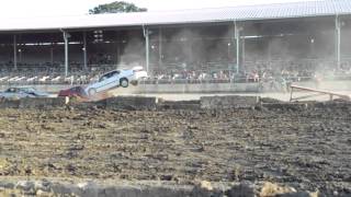 Champaign County Fair Hell Drivers Stunt Show