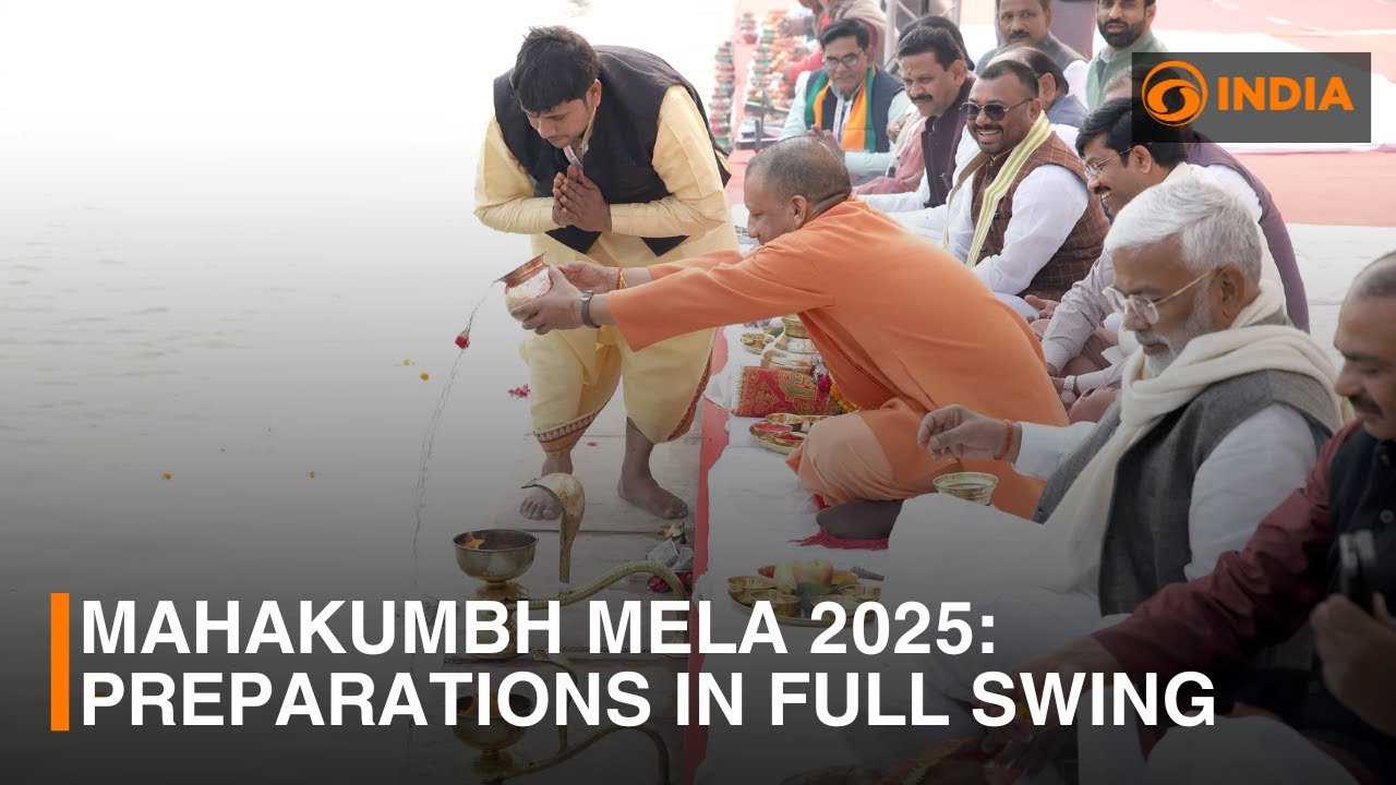 Mahakumbh Mela 2025: Preparations in full swing - YouTube