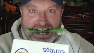How I clean my dentures Halloween candy experience