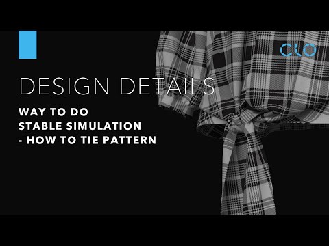 Design Details: Way to do stable simulation - How to tie pattern(EN)