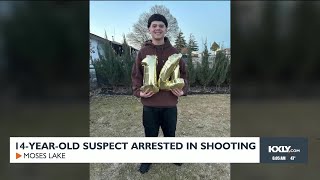 14-year-old suspect arrested in shooting