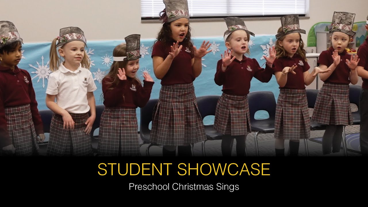 Challenger Preschool Christmas Sings Student Showcase Challenger