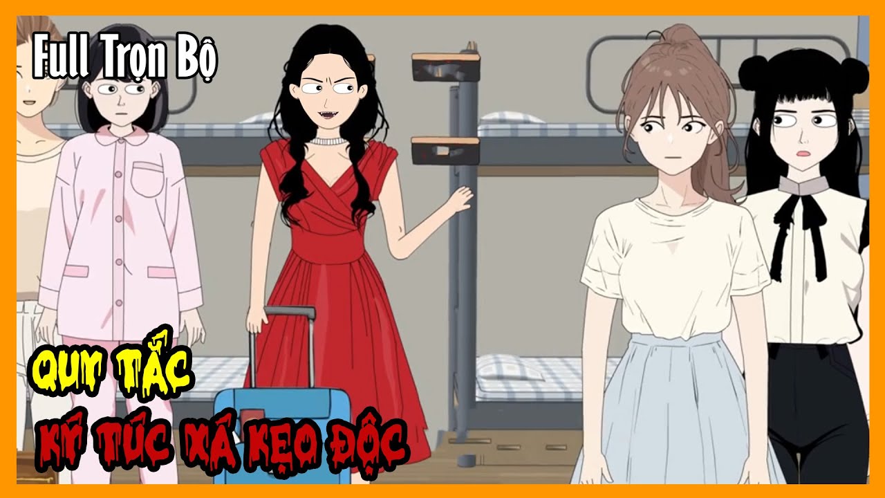 QUY TẮC KÝ TÚC XÁ KẸO ĐỘC Full Trọn Bộ | Tuyển Tập Hoạt Hình Quy Tắc Kinh Dị Sinh Tồn | A Mộc Sub