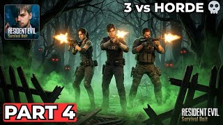 Foggy Forest Ambush! 🌲🧟‍♂️ | 3-Player Squad | Resident Evil Survival Unit Part 4 screenshot 1